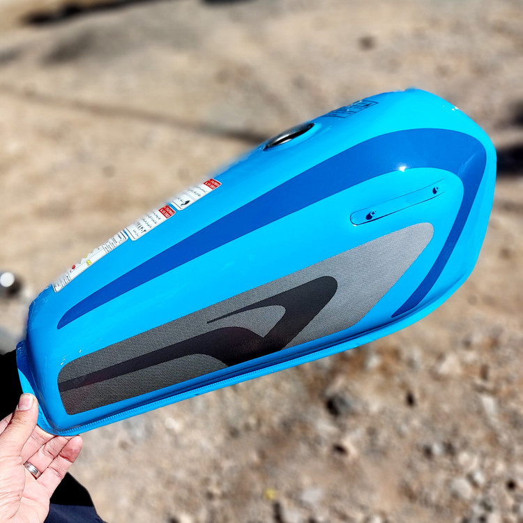 باک فیروزه ای خط آبی