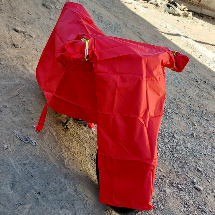 نمونه نصبی چادر موتورسیکلت